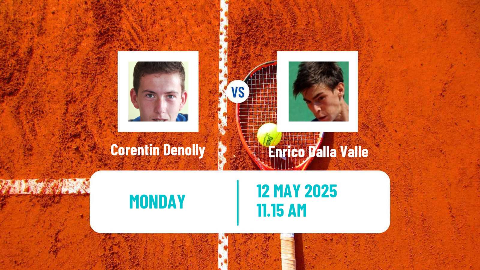 Tennis Tunis Challenger Men Corentin Denolly - Enrico Dalla Valle