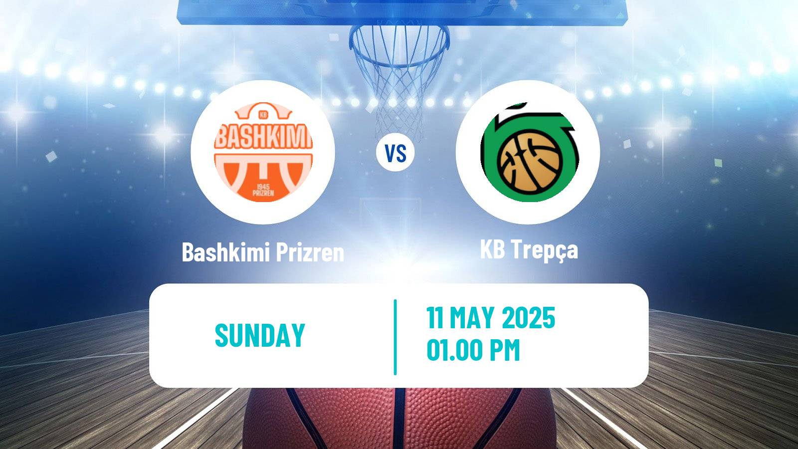 Basketball Kosovo Superliga Basketball Bashkimi Prizren - Trepça