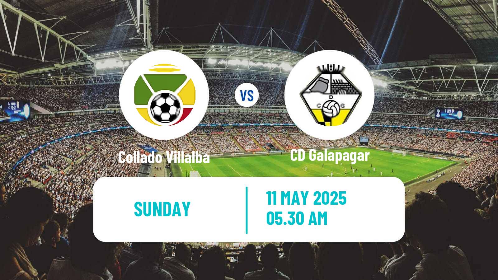Soccer Spanish Tercera RFEF - Group 7 Collado Villalba - Galapagar