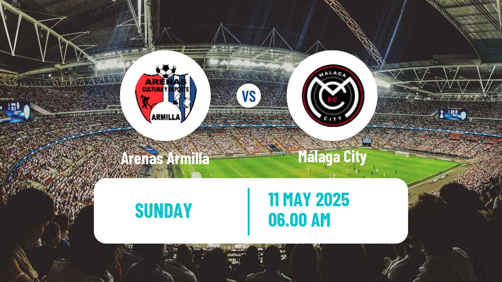 Soccer Spanish Tercera RFEF - Group 9 Arenas Armilla - Málaga City