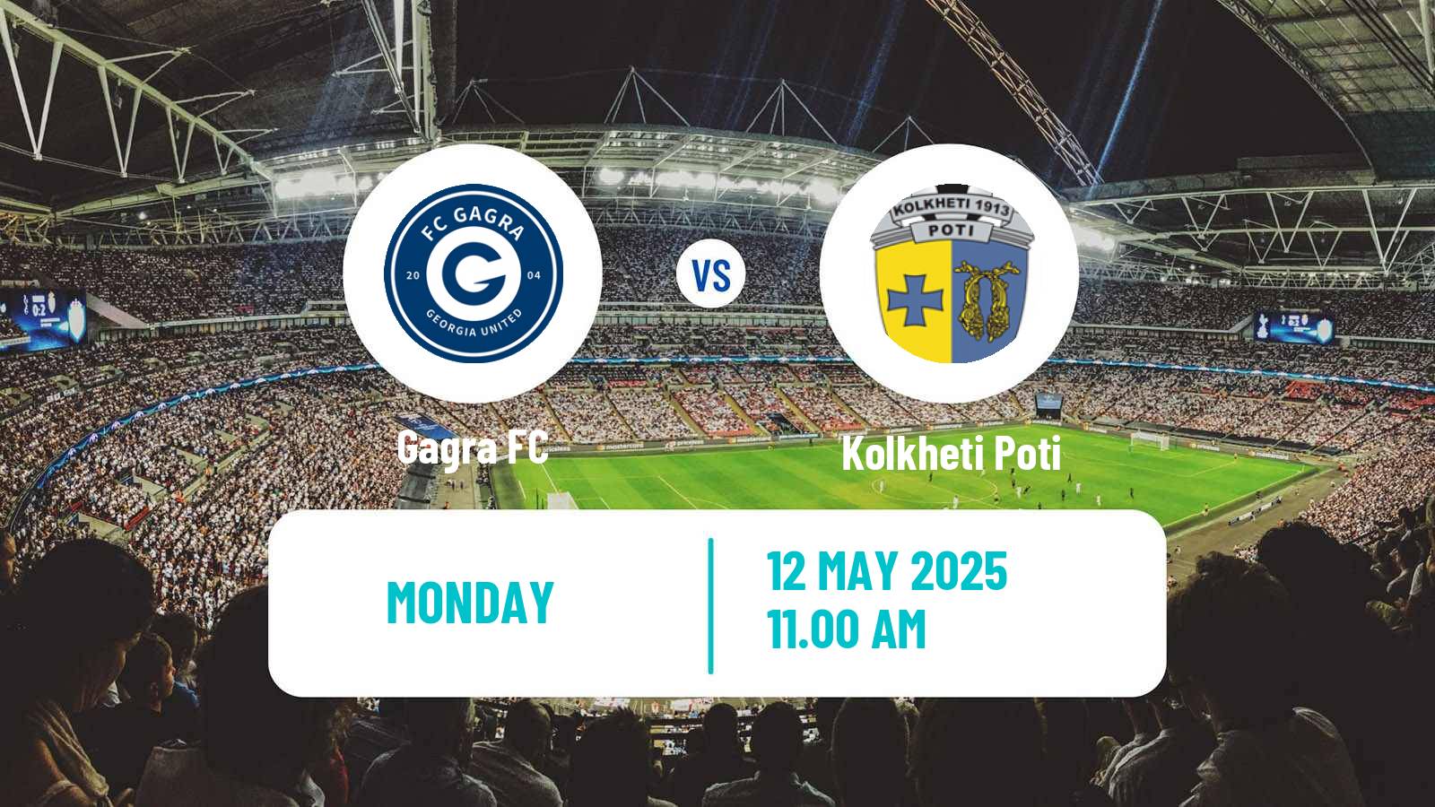 Soccer Georgian Erovnuli Liga Gagra - Kolkheti Poti