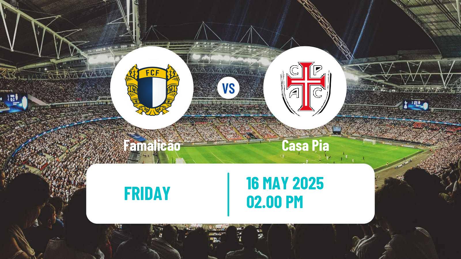Soccer Liga Portugal Famalicão - Casa Pia