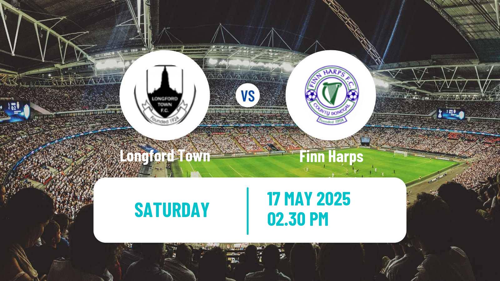 Soccer Irish Division 1 Longford Town - Finn Harps