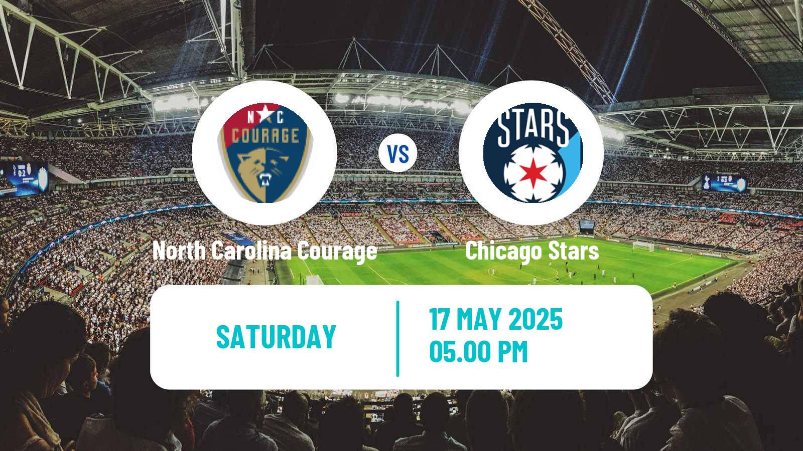 Soccer NWSL North Carolina Courage - Chicago Stars