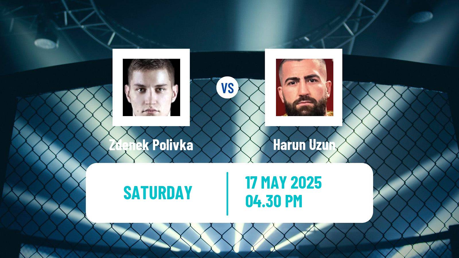 MMA Light Heavyweight Oktagon Men Zdenek Polivka - Harun Uzun