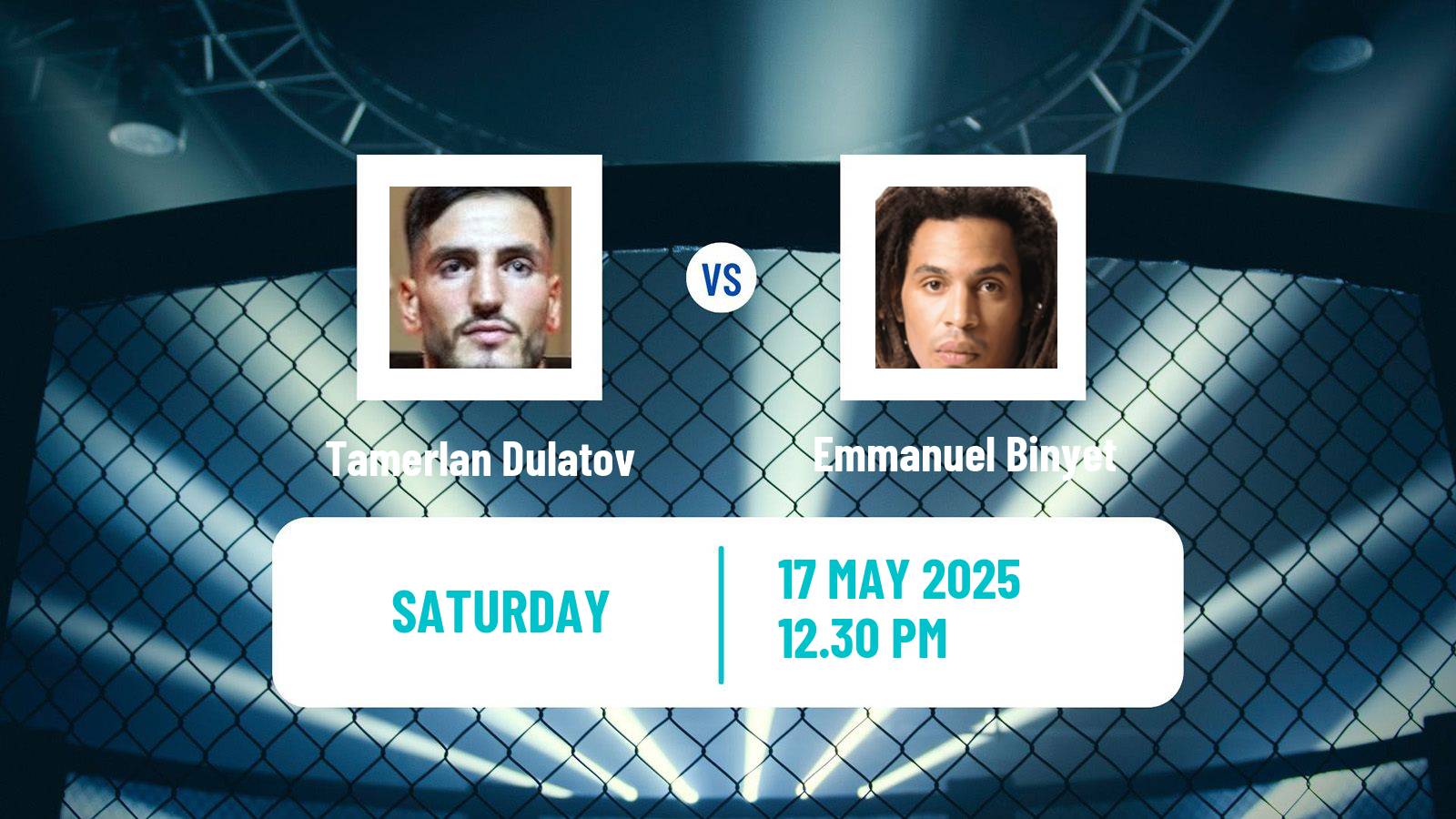MMA Welterweight Oktagon Men Tamerlan Dulatov - Emmanuel Binyet