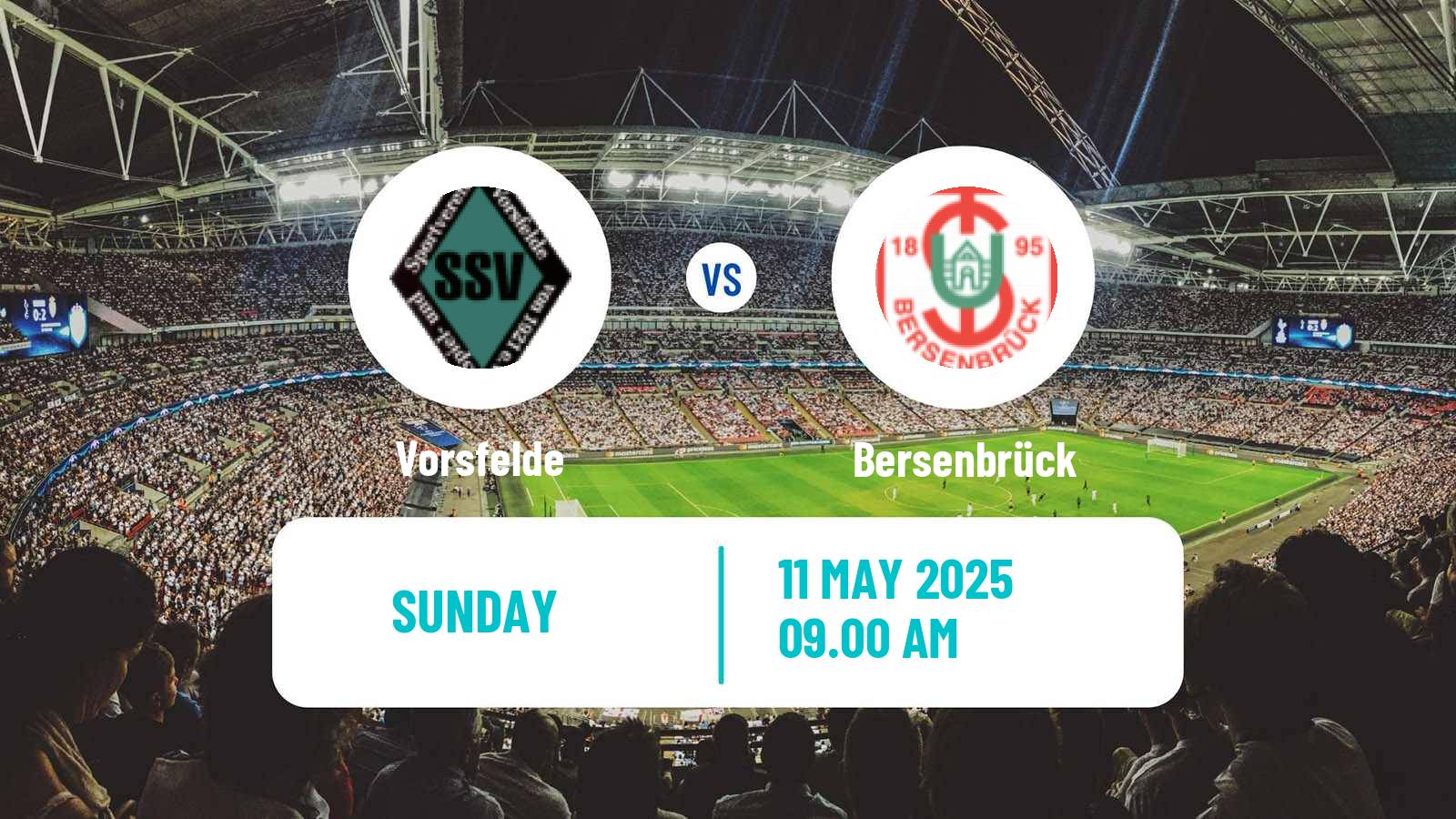 Soccer German Oberliga Niedersachsen Vorsfelde - Bersenbrück