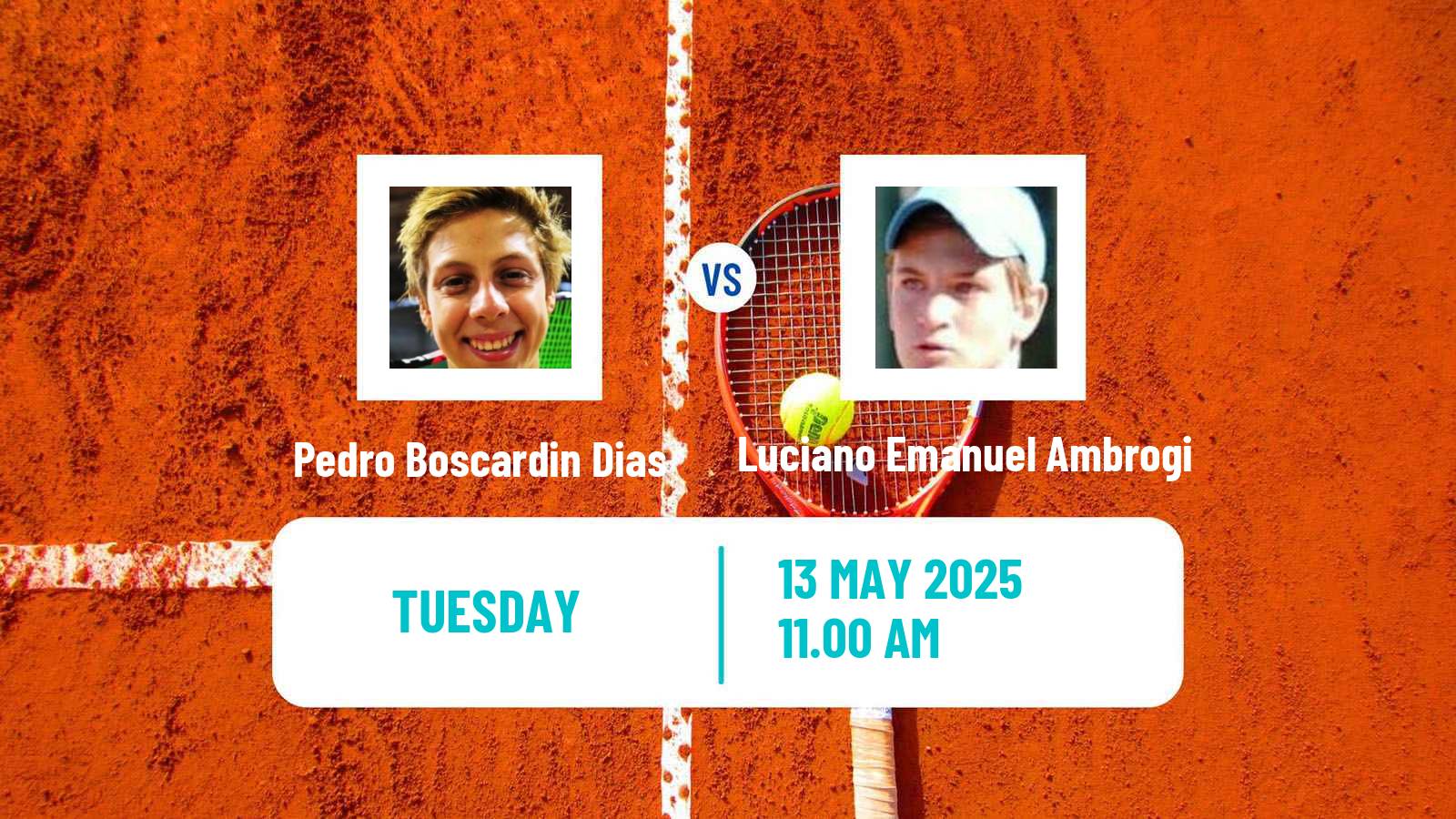 Tennis Bogota Challenger Men Pedro Boscardin Dias - Luciano Emanuel Ambrogi