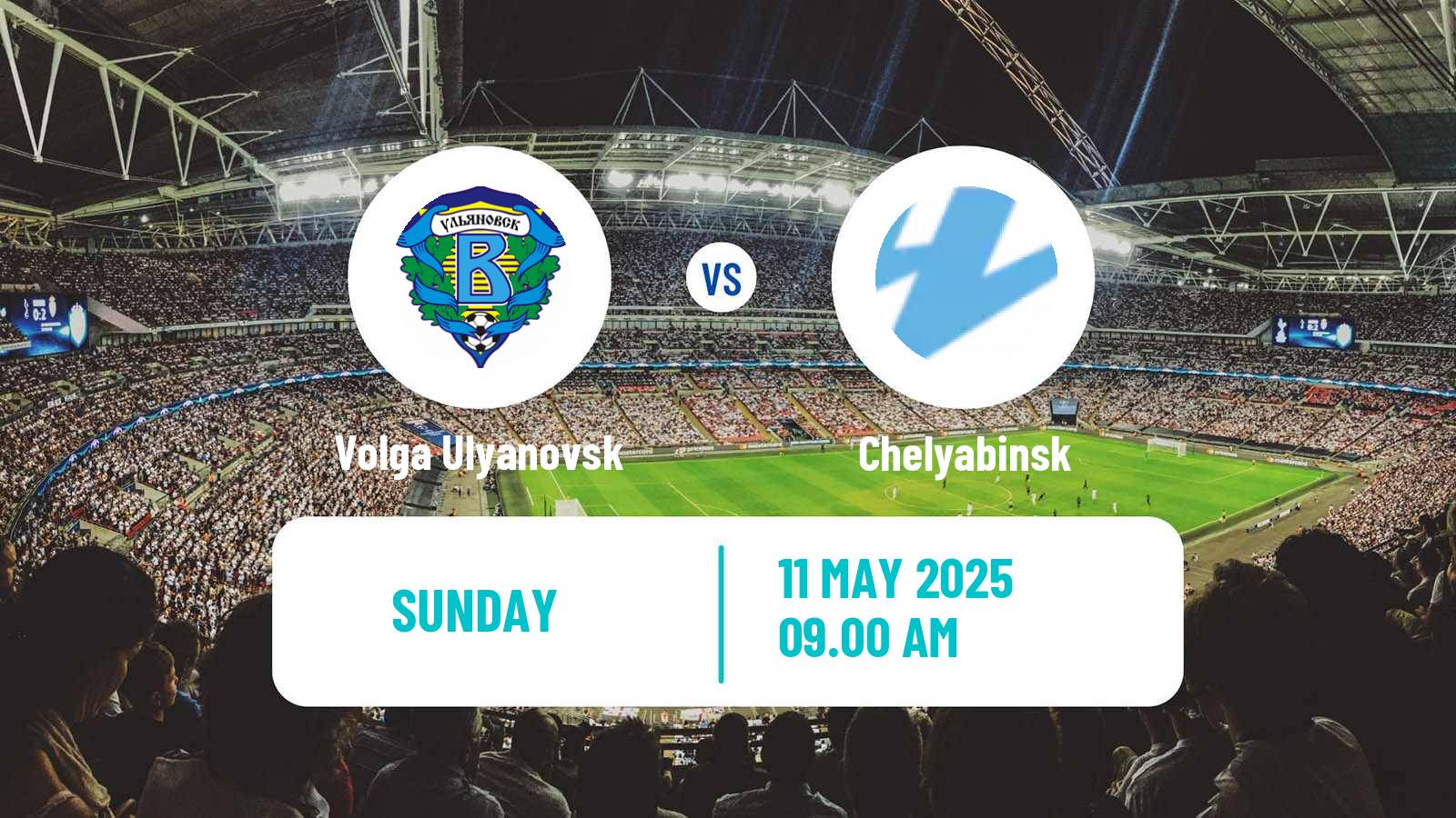 Soccer Russian FNL 2 Division A Gold Volga Ulyanovsk - Chelyabinsk
