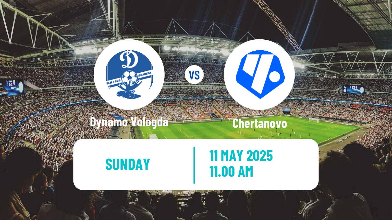 Soccer FNL 2 Division B Group 2 Dynamo Vologda - Chertanovo