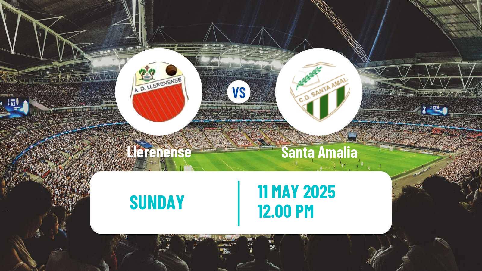Soccer Spanish Tercera RFEF - Group 14 Llerenense - Santa Amalia