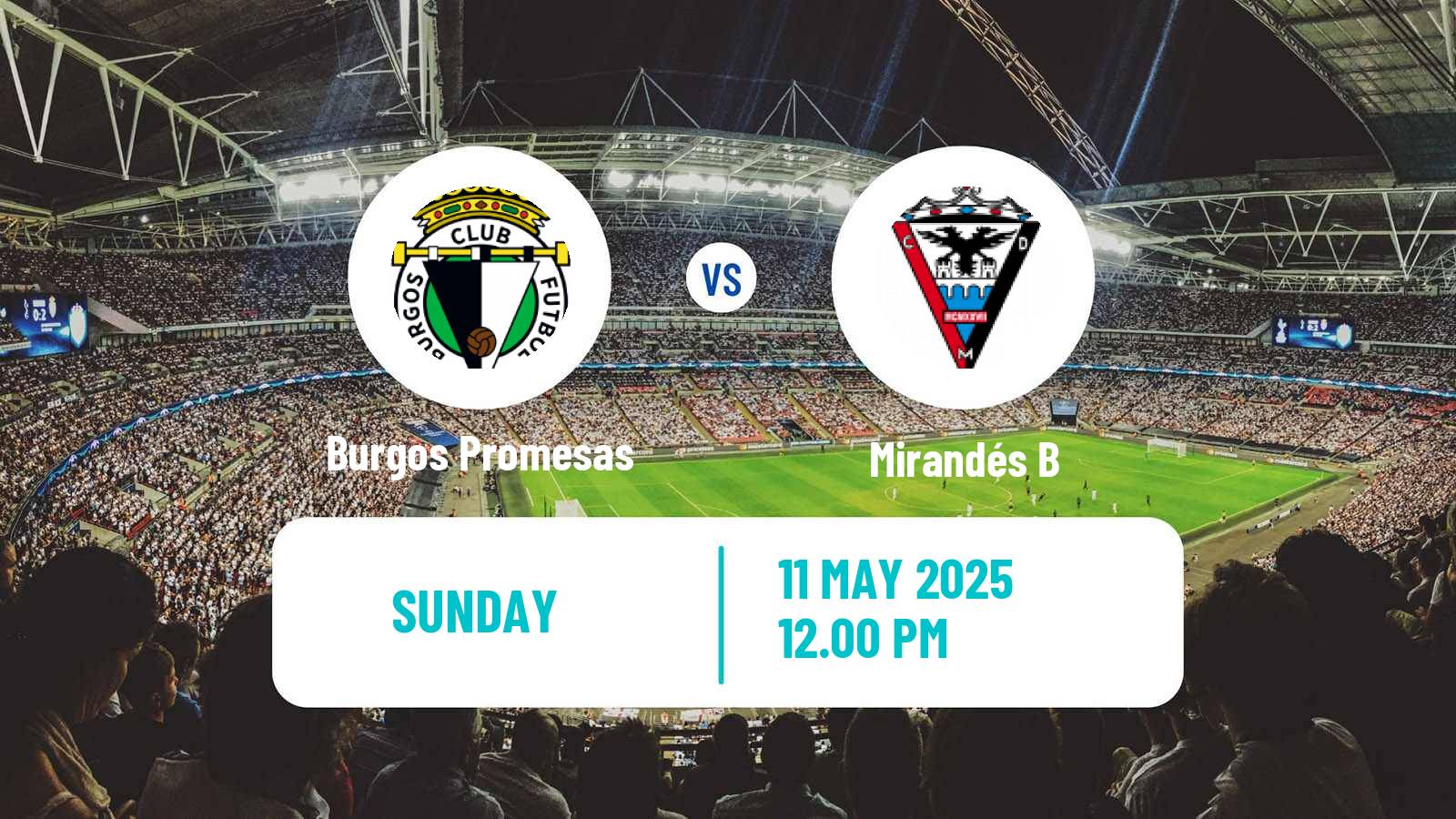 Soccer Spanish Tercera RFEF - Group 8 Burgos Promesas - Mirandés B