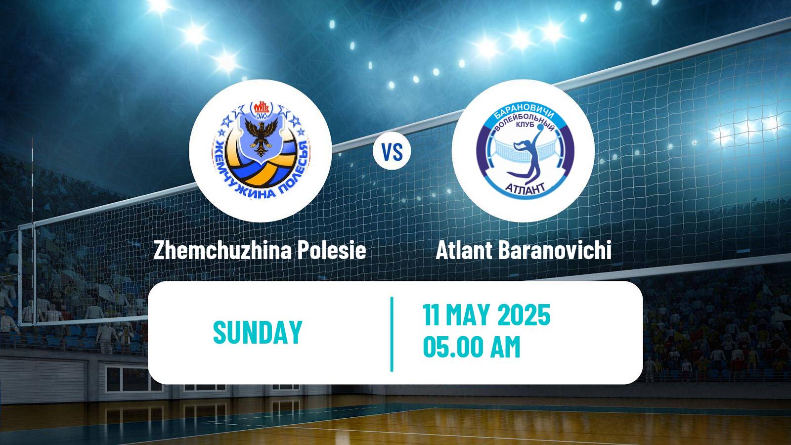 Volleyball Belarusian Championship Volleyball Women Zhemchuzhina Polesie - Atlant Baranovichi