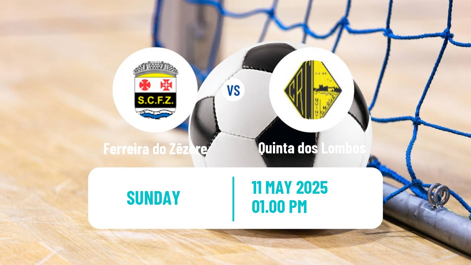 Futsal Portuguese 1ª divisão Futsal Ferreira do Zêzere - Quinta dos Lombos