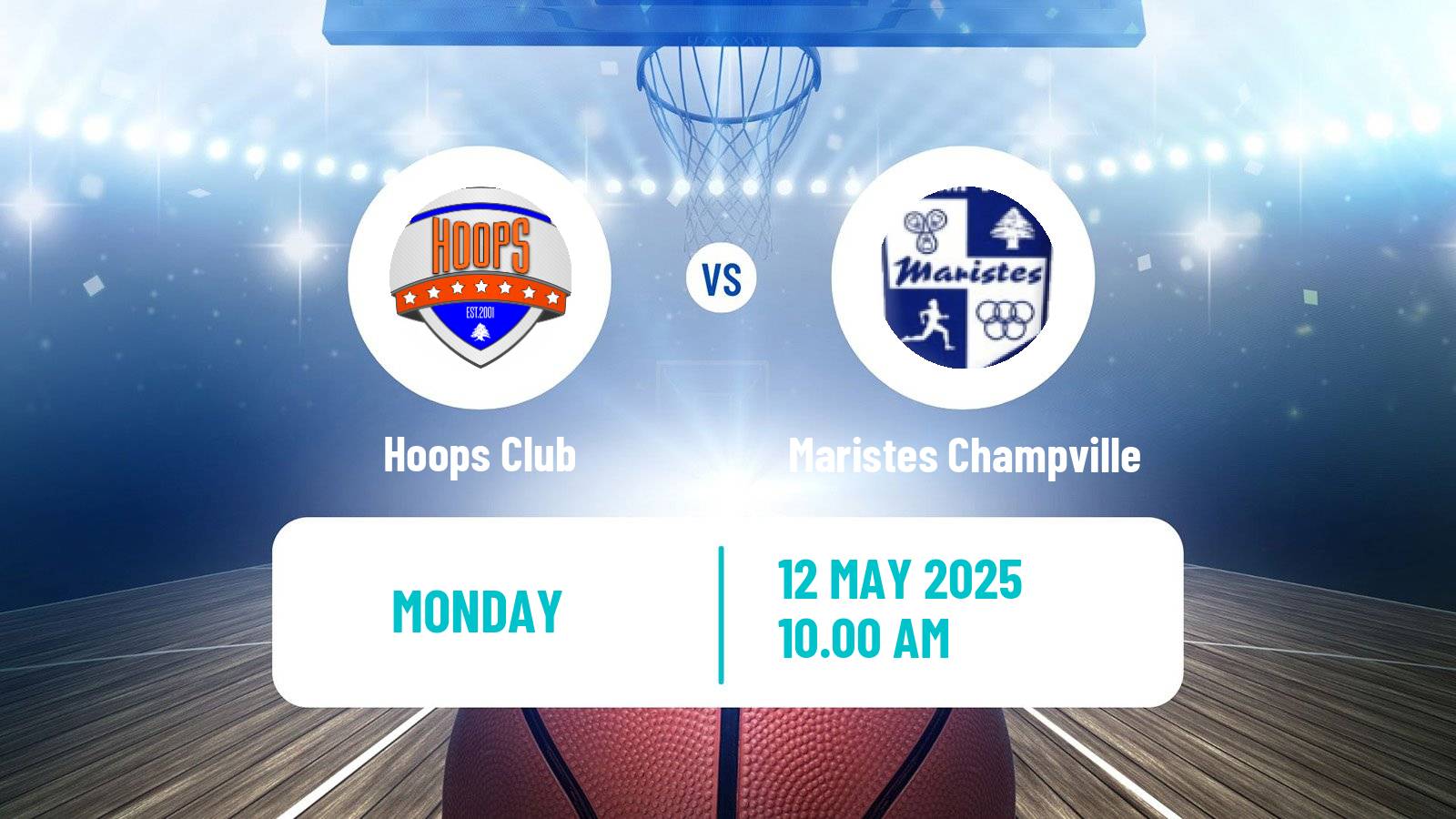 Basketball Lebanese Division 1 Basketball Hoops - Maristes Champville