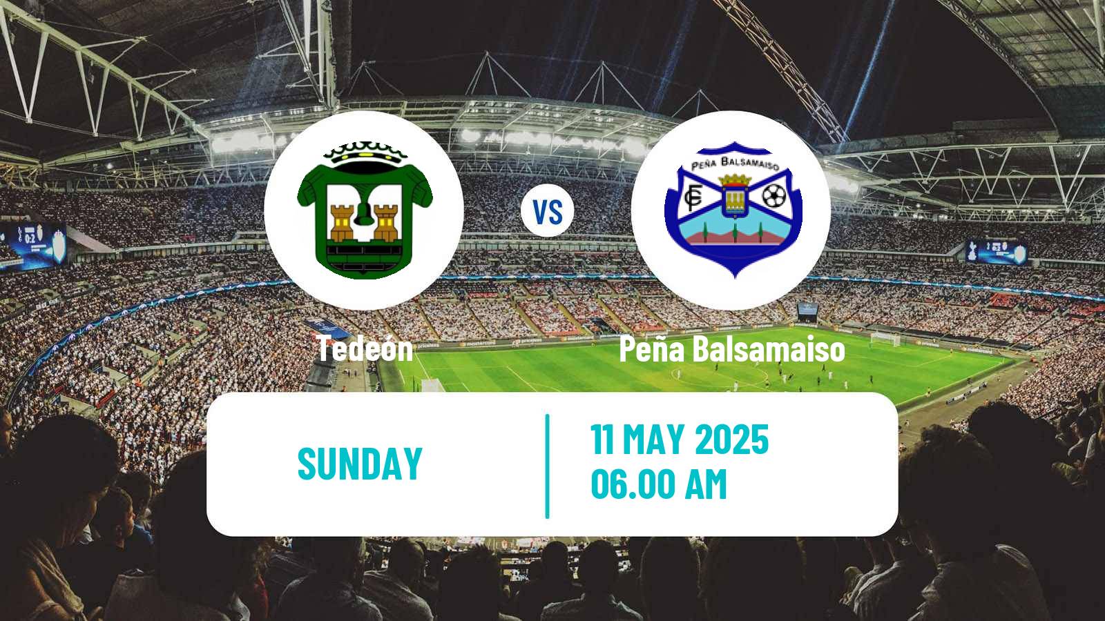Soccer Spanish Tercera RFEF - Group 16 Tedeón - Peña Balsamaiso
