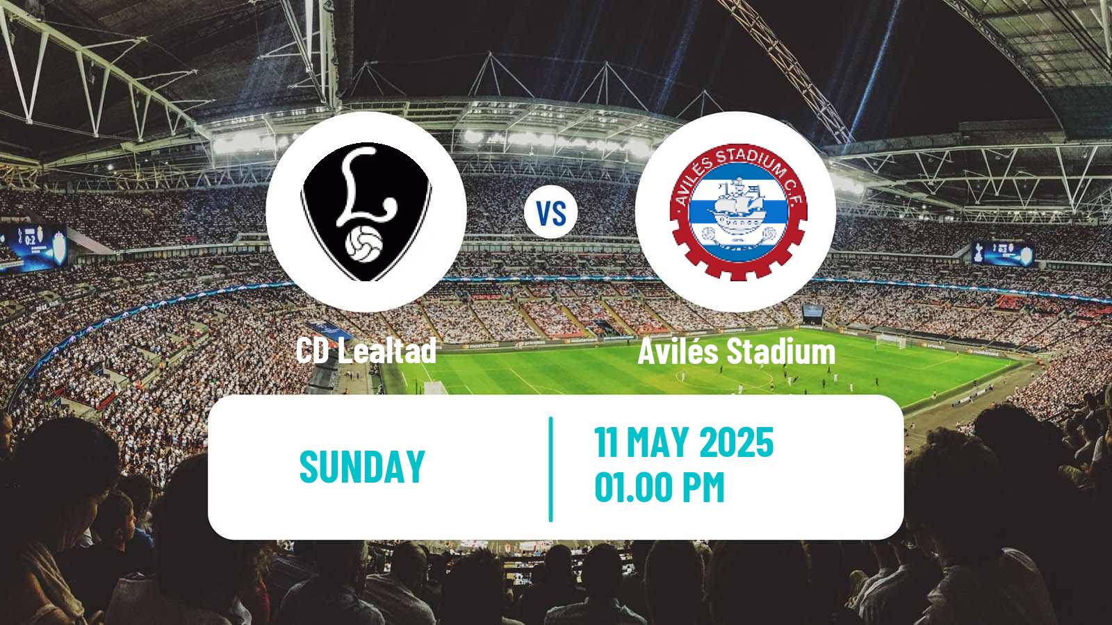 Soccer Spanish Tercera RFEF - Group 2 Lealtad - Avilés Stadium