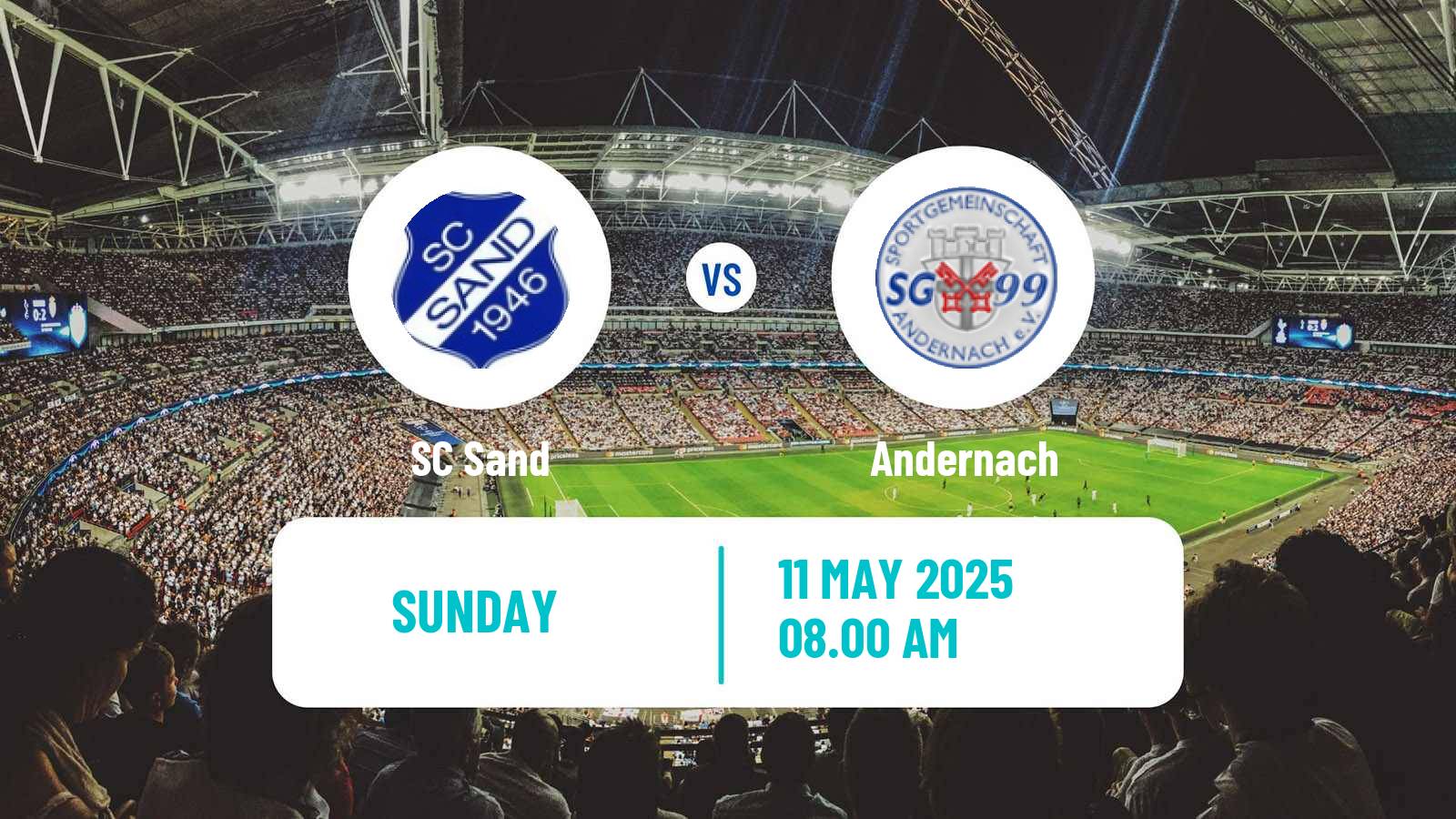 Soccer German 2 Bundesliga Women Sand - Andernach