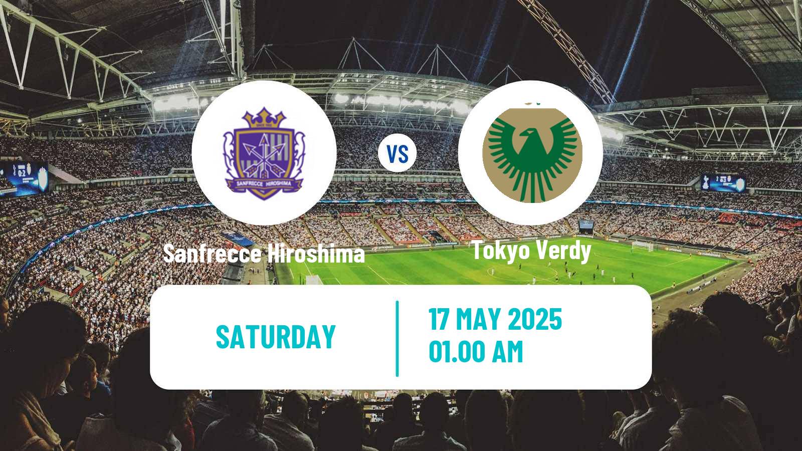 Soccer Japan J1 League Sanfrecce Hiroshima - Tokyo Verdy