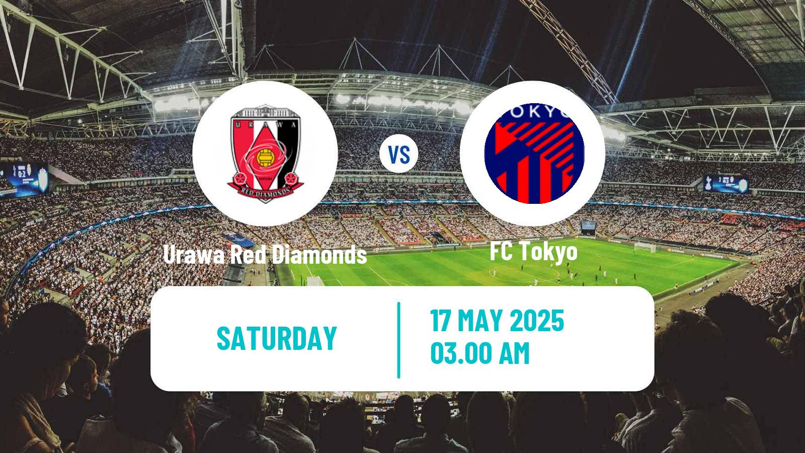 Soccer Japan J1 League Urawa Red Diamonds - Tokyo