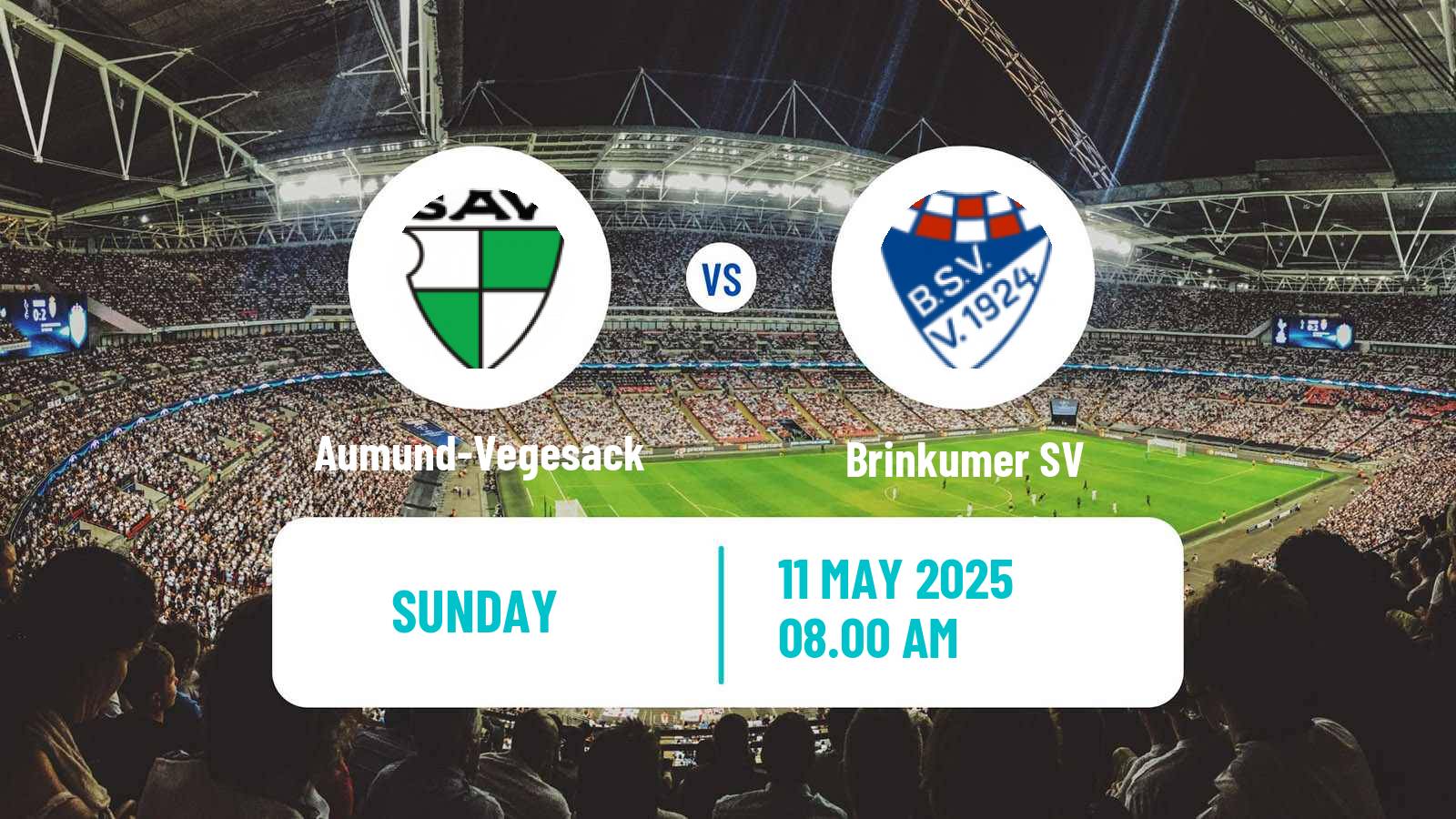 Soccer German Oberliga Bremen Aumund-Vegesack - Brinkumer