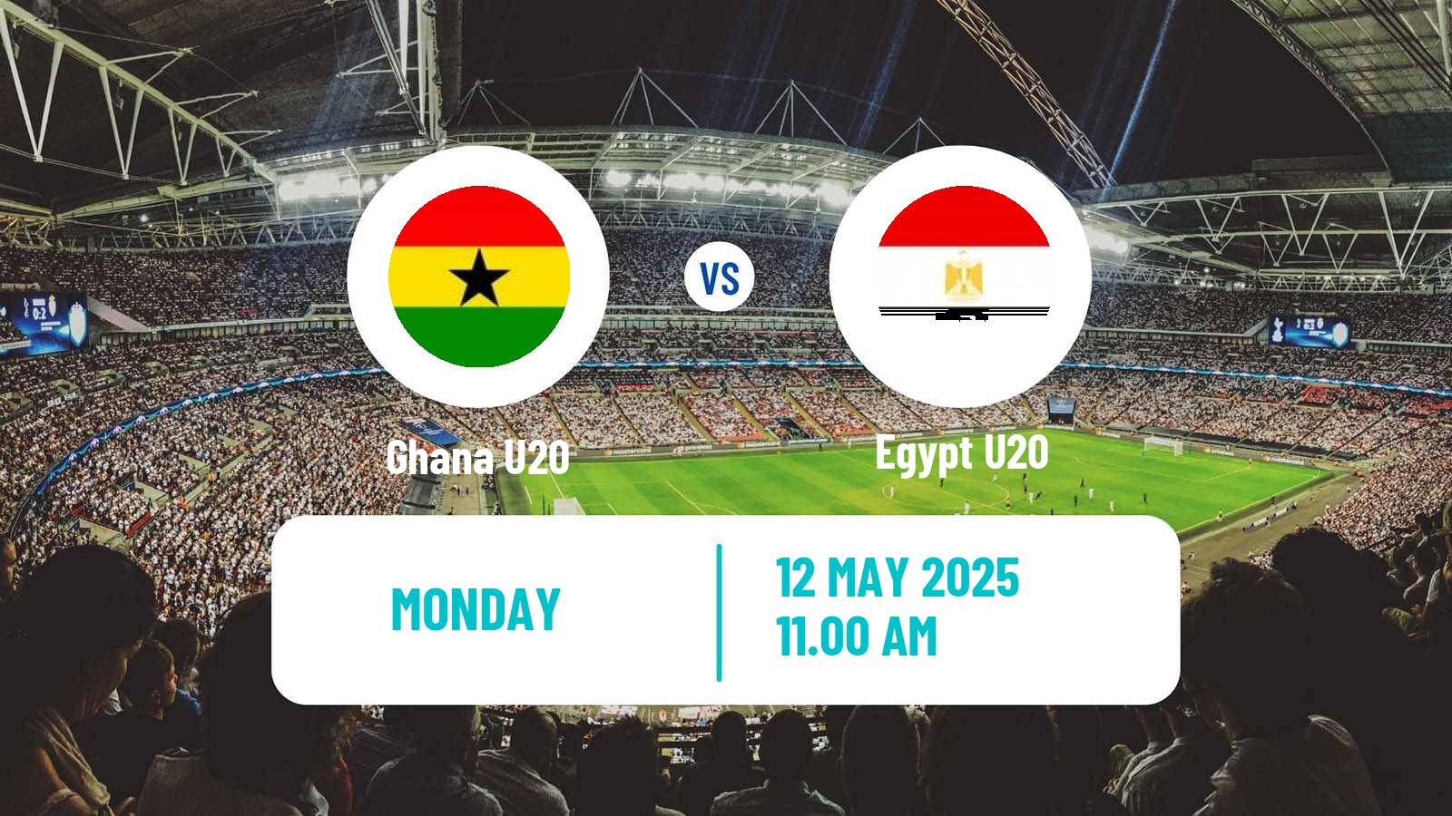 Soccer Africa Cup of Nations U20 Ghana U20 - Egypt U20
