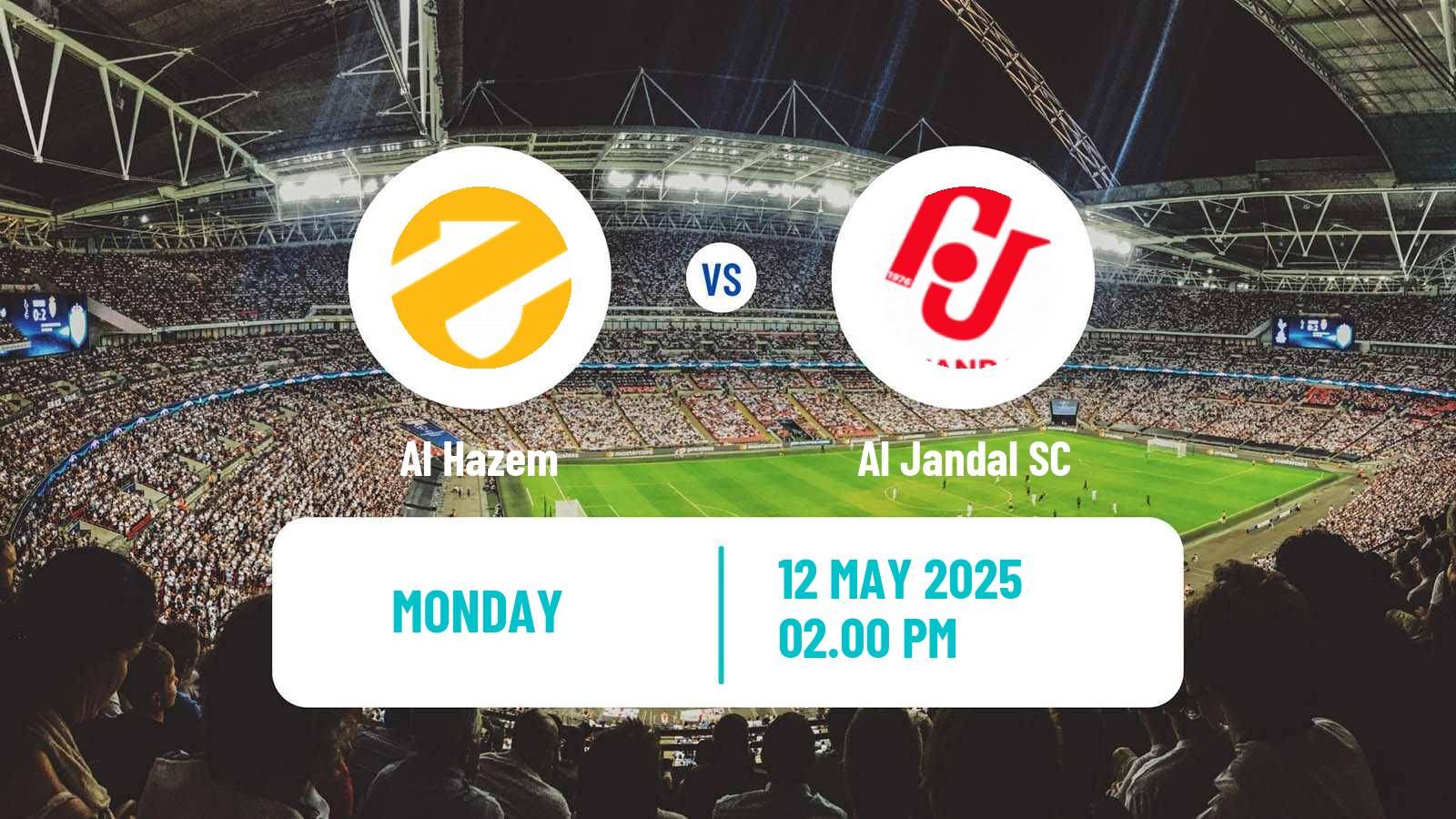 Soccer Saudi Division 1 Al Hazem - Al Jandal