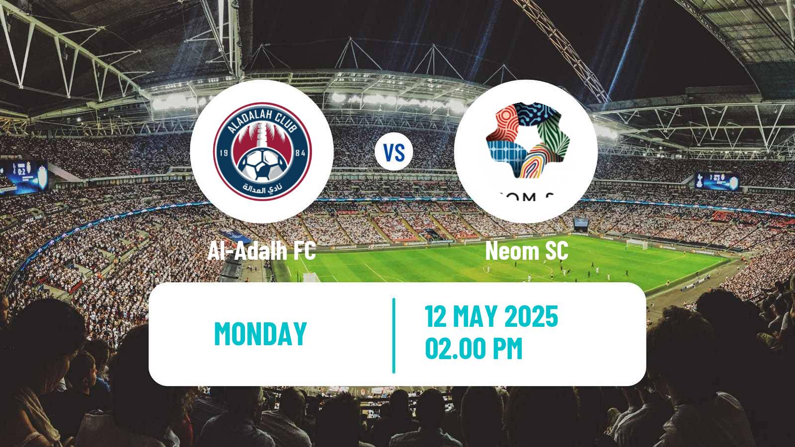 Soccer Saudi Division 1 Al-Adalh - Neom