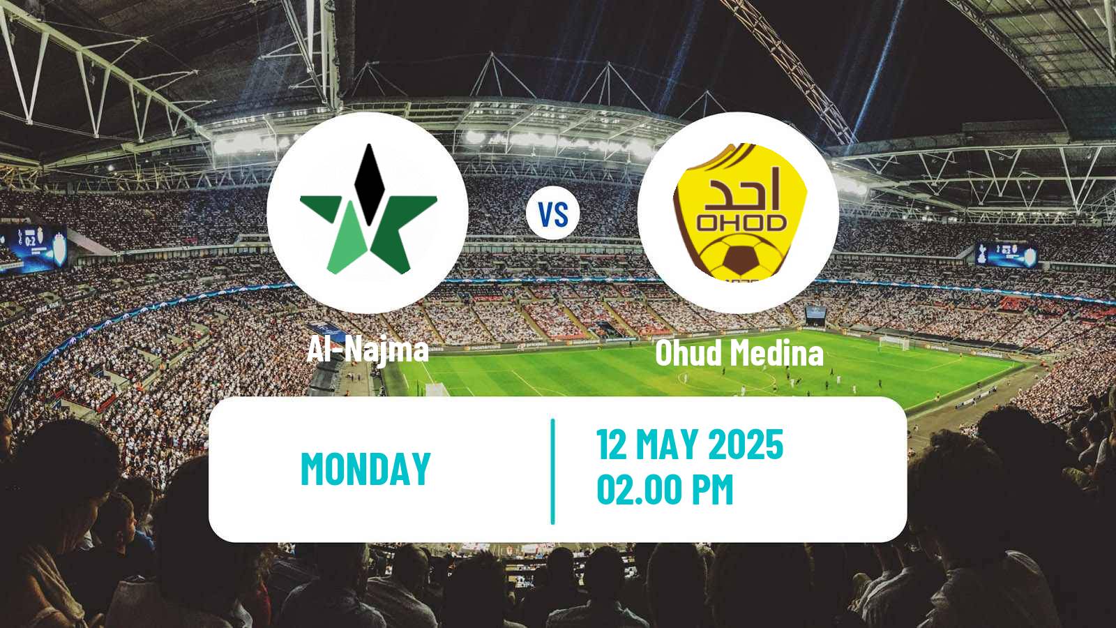 Soccer Saudi Division 1 Al-Najma - Ohud Medina