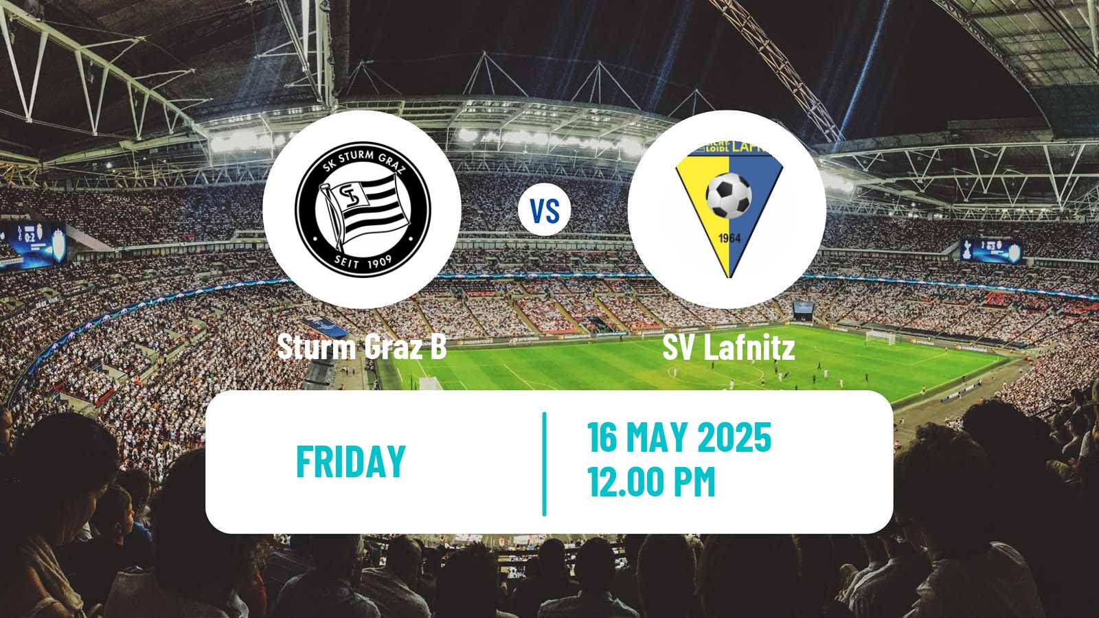 Soccer Austrian 2 Liga Sturm Graz B - Lafnitz