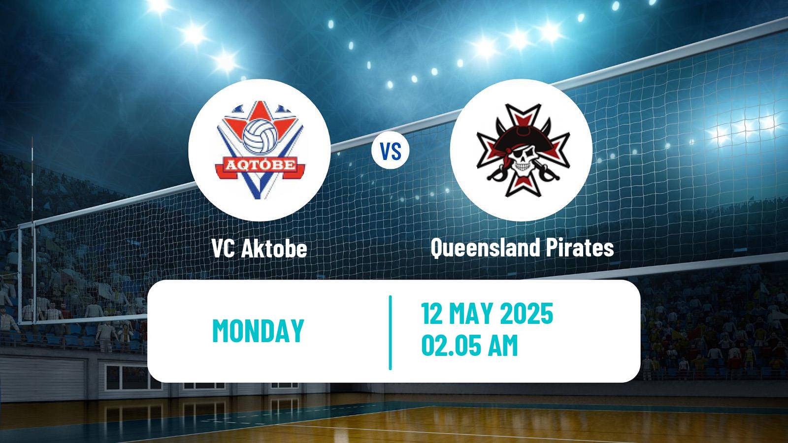 Volleyball Asian Club Championship Volleyball Aktobe - Queensland Pirates