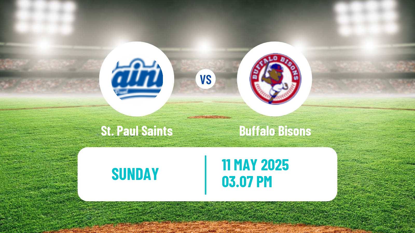 Baseball IL St. Paul Saints - Buffalo Bisons