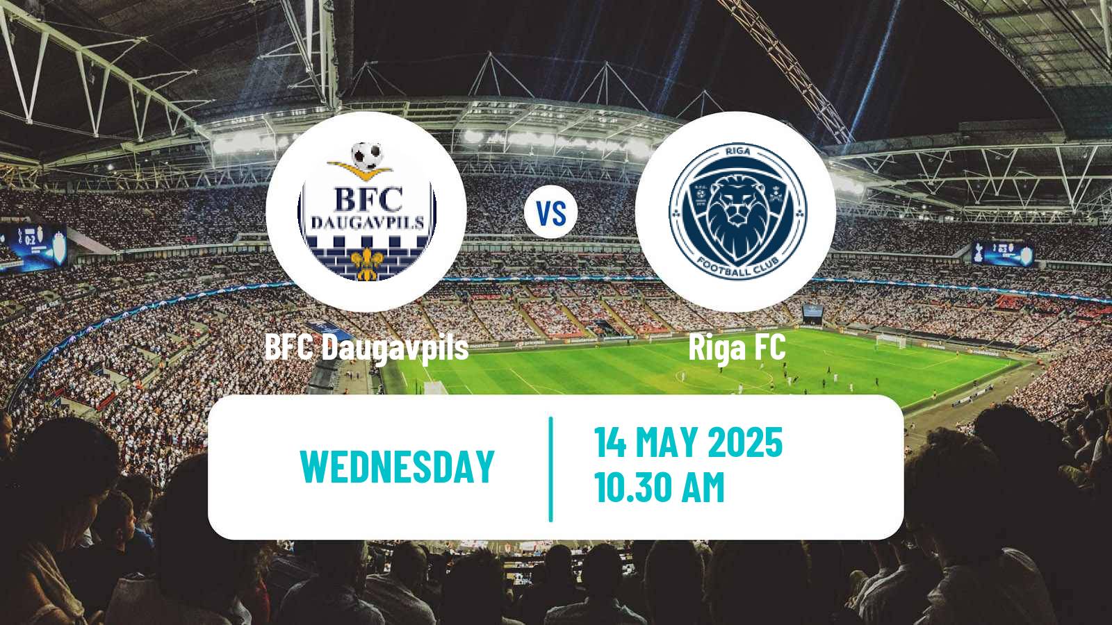 Soccer Latvian Virsliga BFC Daugavpils - Riga