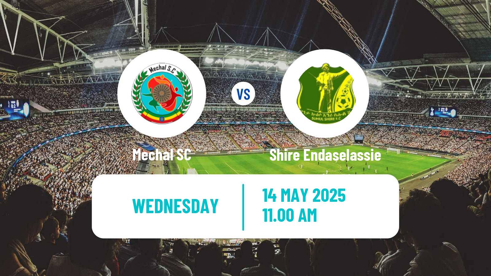 Soccer Ethiopian Premier League Mechal - Shire Endaselassie