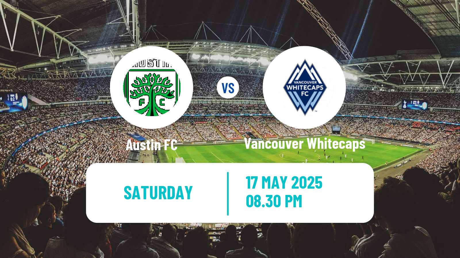 Soccer MLS Austin FC - Vancouver Whitecaps