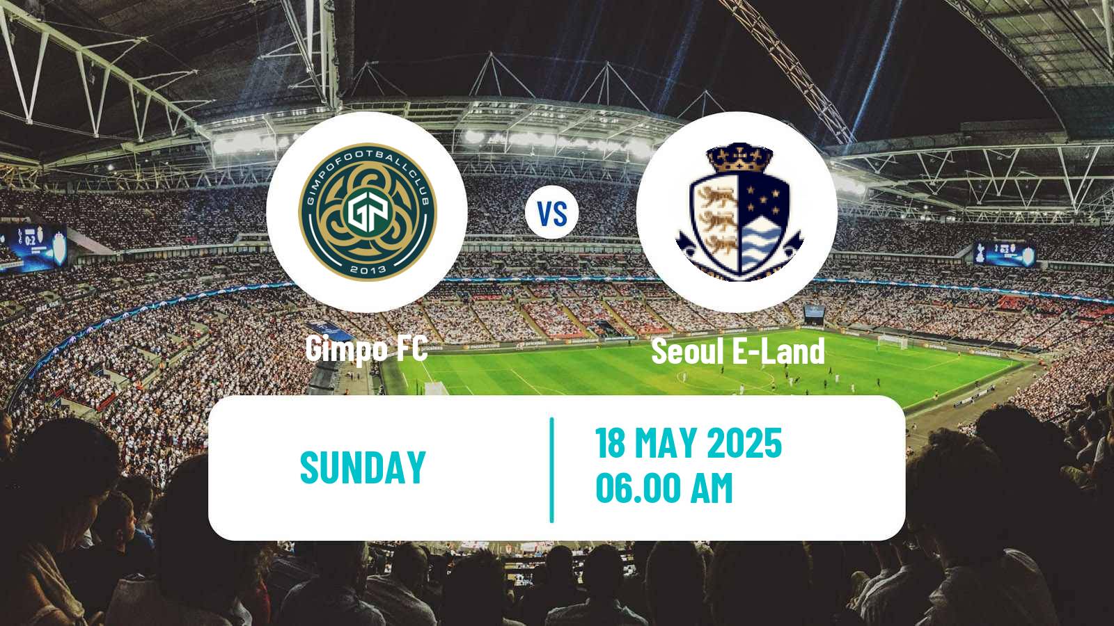 Soccer South Korean K-League 2 Gimpo - Seoul E-Land