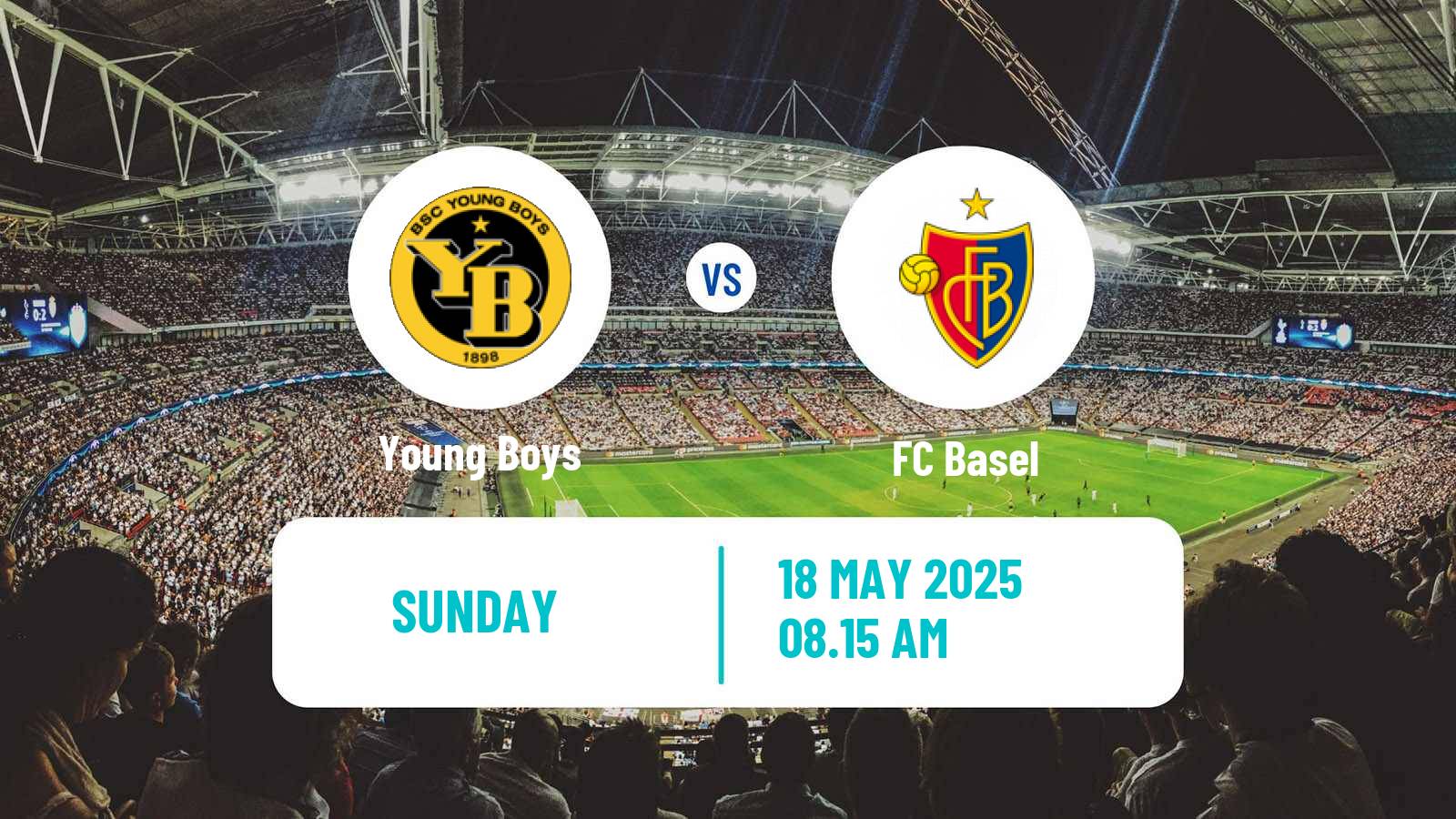 Soccer Swiss Super League Young Boys - Basel