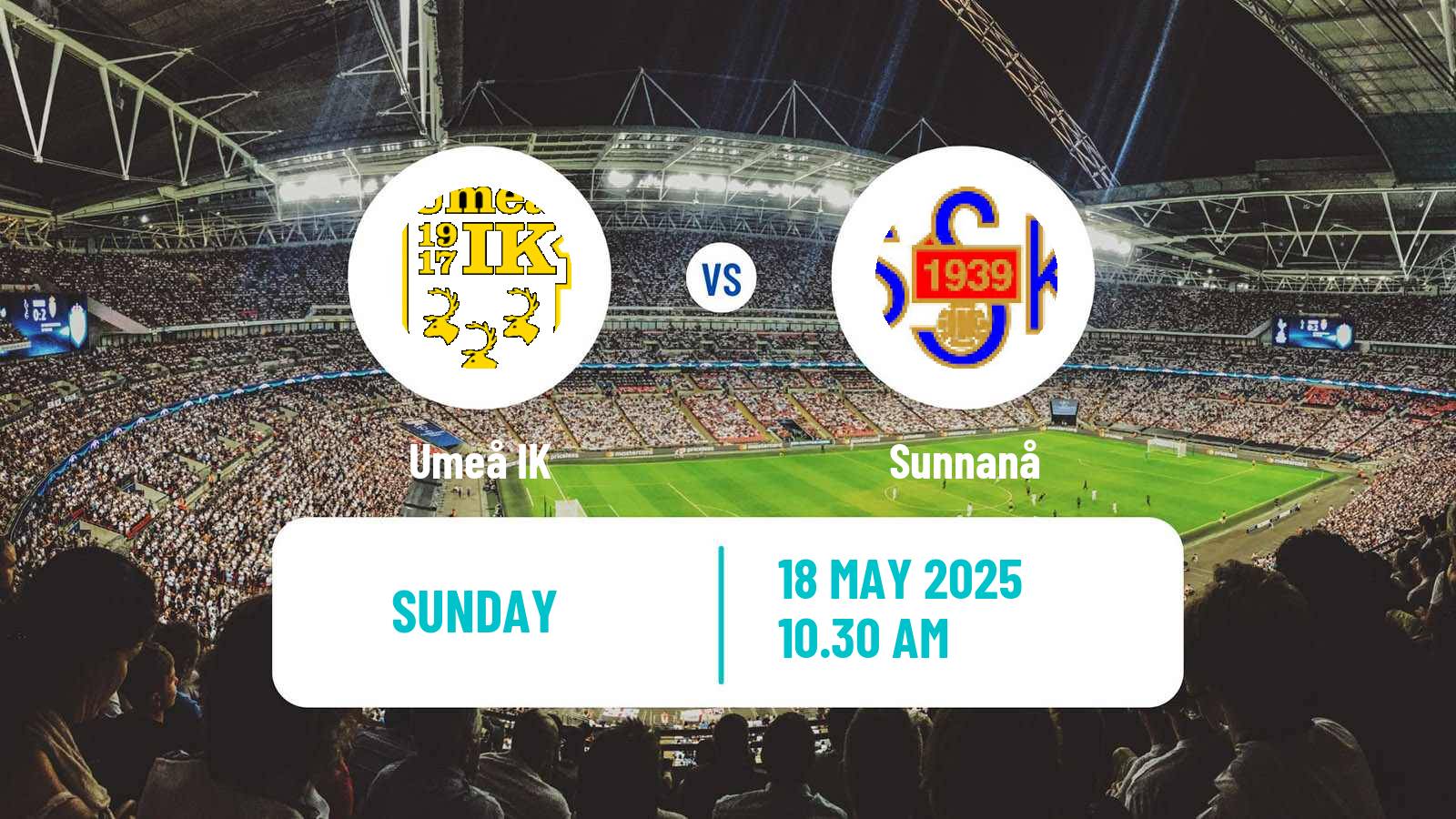 Soccer Swedish Elitettan Women Umeå - Sunnanå