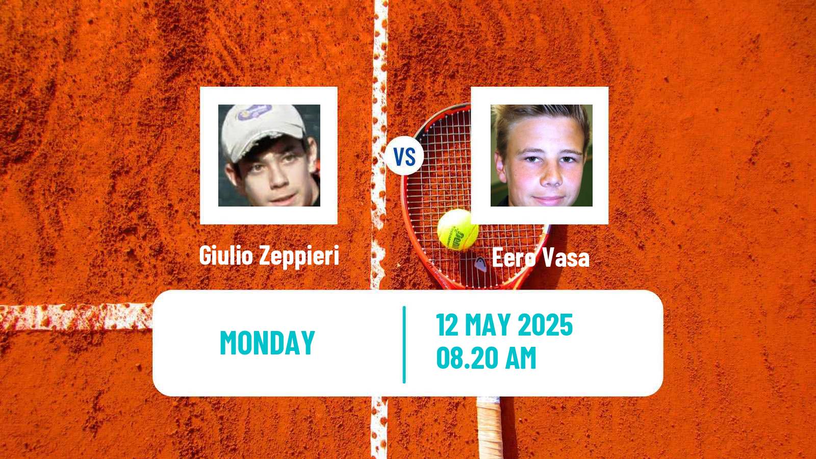 Tennis Oeiras 6 Challenger Men Giulio Zeppieri - Eero Vasa