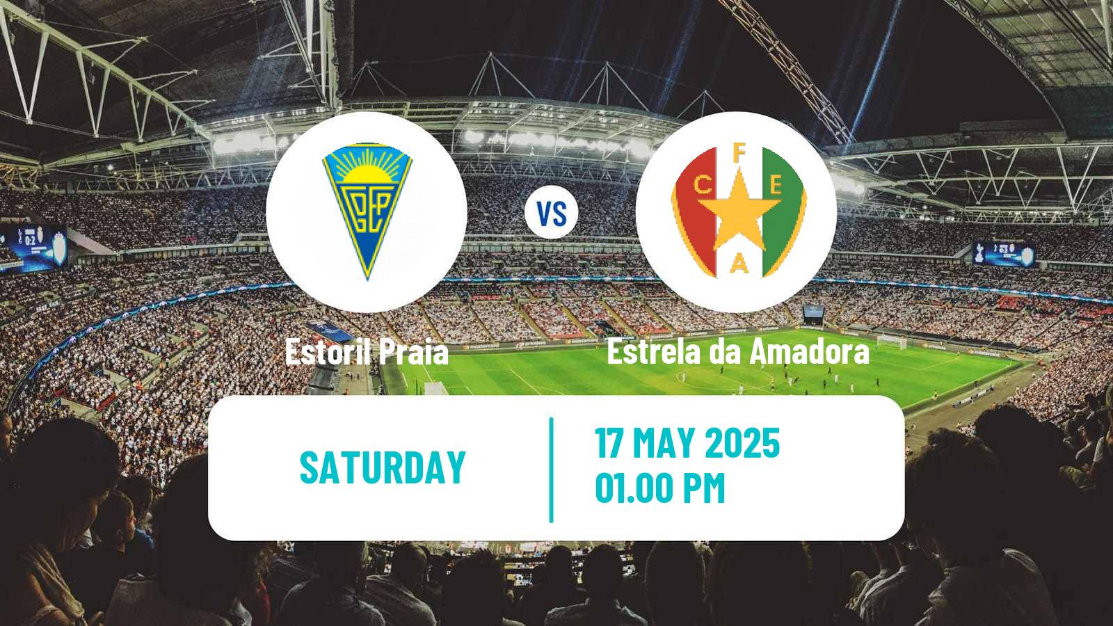 Soccer Liga Portugal Estoril Praia - Estrela da Amadora