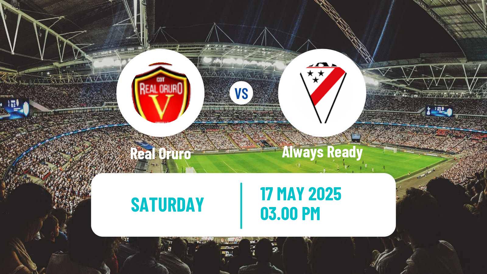 Soccer Bolivian Division Profesional Real Oruro - Always Ready