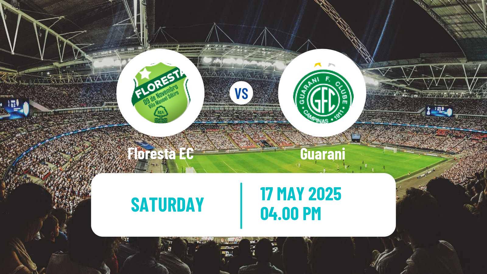 Soccer Brazilian Serie C Floresta - Guarani