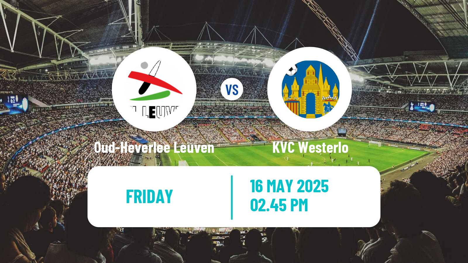 Soccer Belgian Jupiler Pro League Oud-Heverlee Leuven - Westerlo