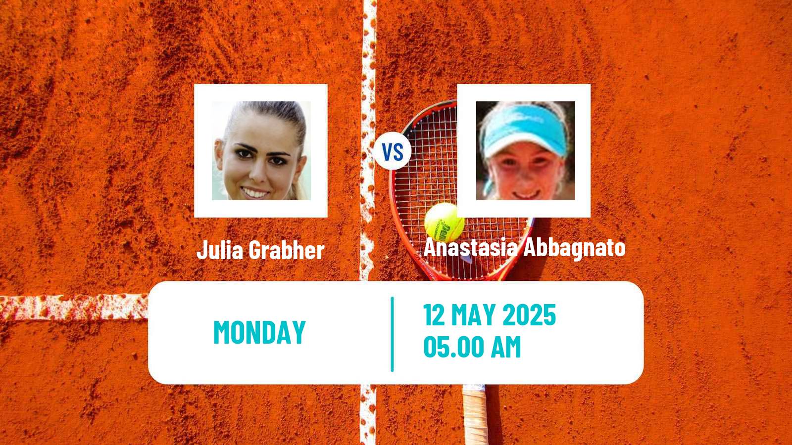 Tennis Parma Challenger Women Julia Grabher - Anastasia Abbagnato