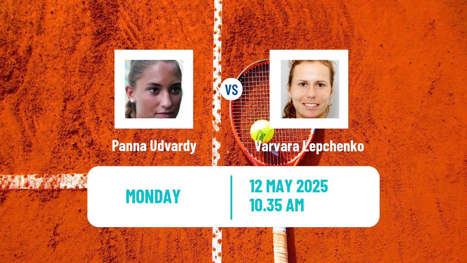 Tennis Parma Challenger Women Panna Udvardy - Varvara Lepchenko