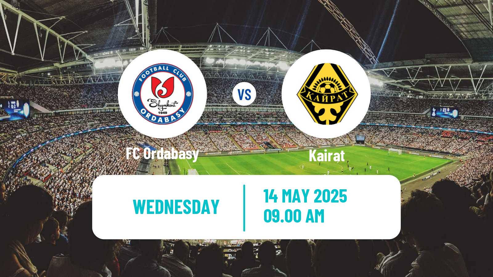 Soccer Kazakh Cup Ordabasy - Kairat
