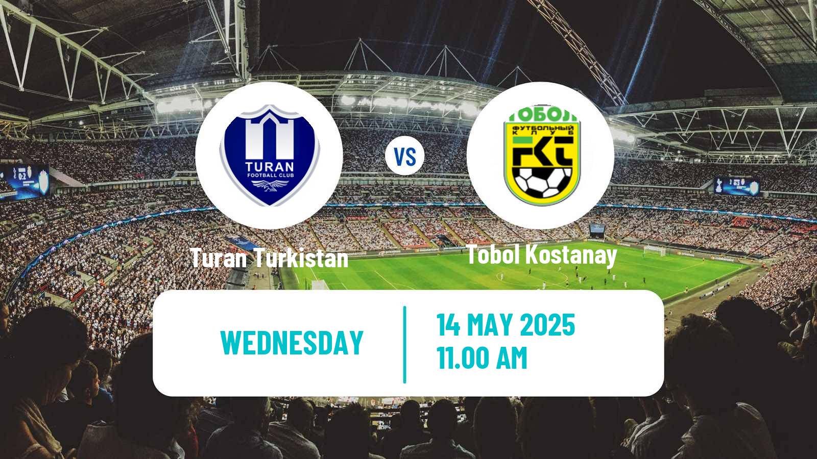 Soccer Kazakh Cup Turan Turkistan - Tobol Kostanay