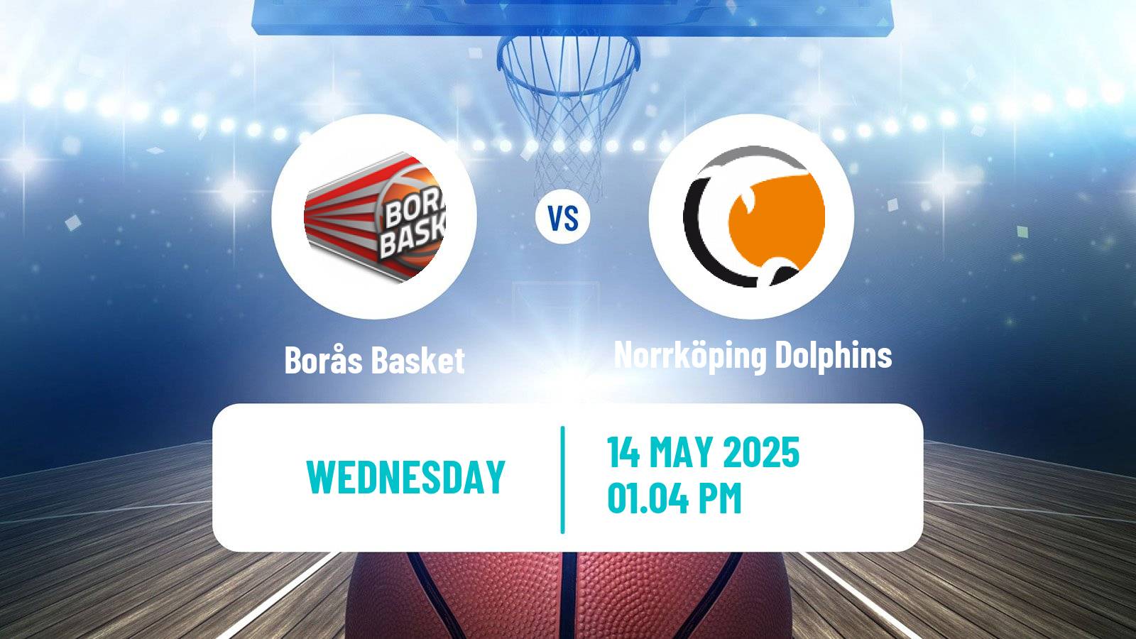 Basketball Swedish Basketligan Borås Basket - Norrköping Dolphins