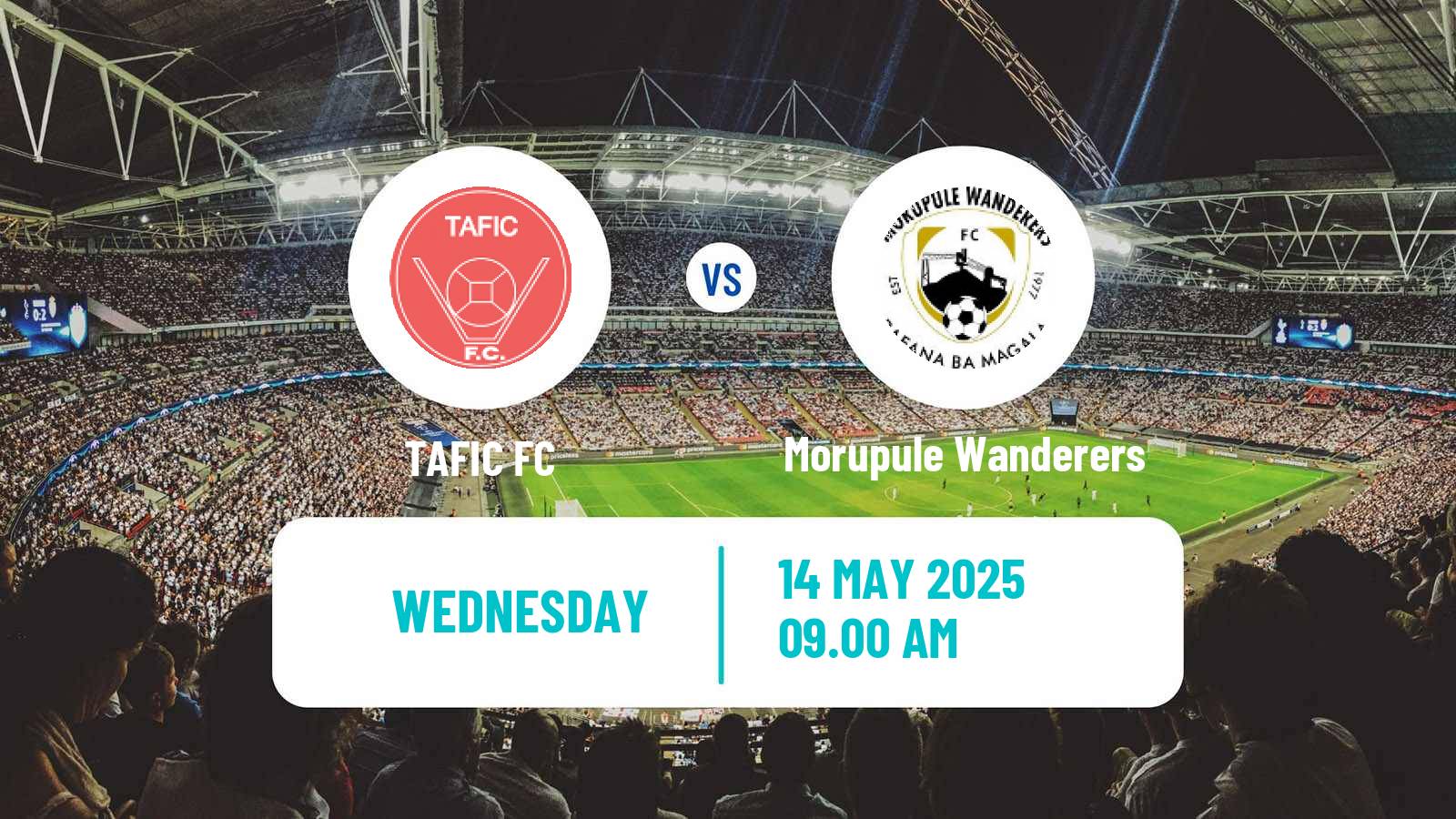 Soccer Botswana Premier League TAFIC - Morupule Wanderers