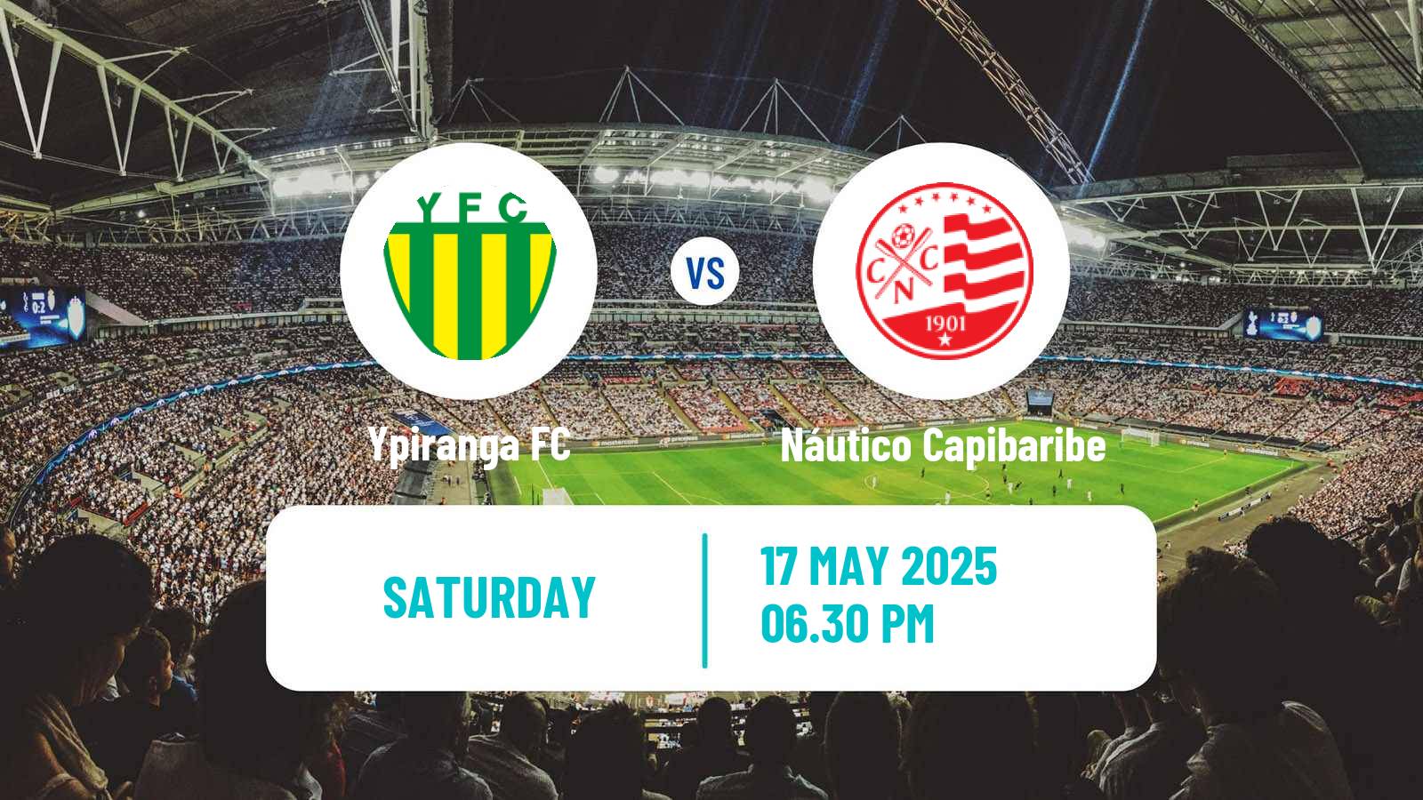 Soccer Brazilian Serie C Ypiranga - Náutico Capibaribe